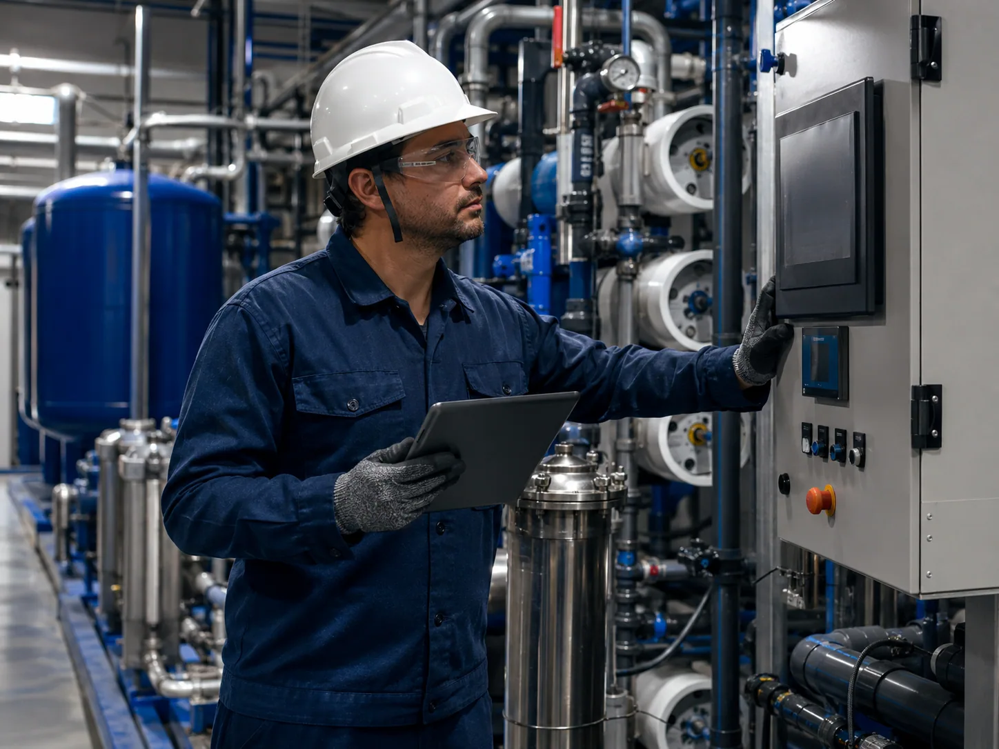 Serviços técnicos — solução Alináh Water
